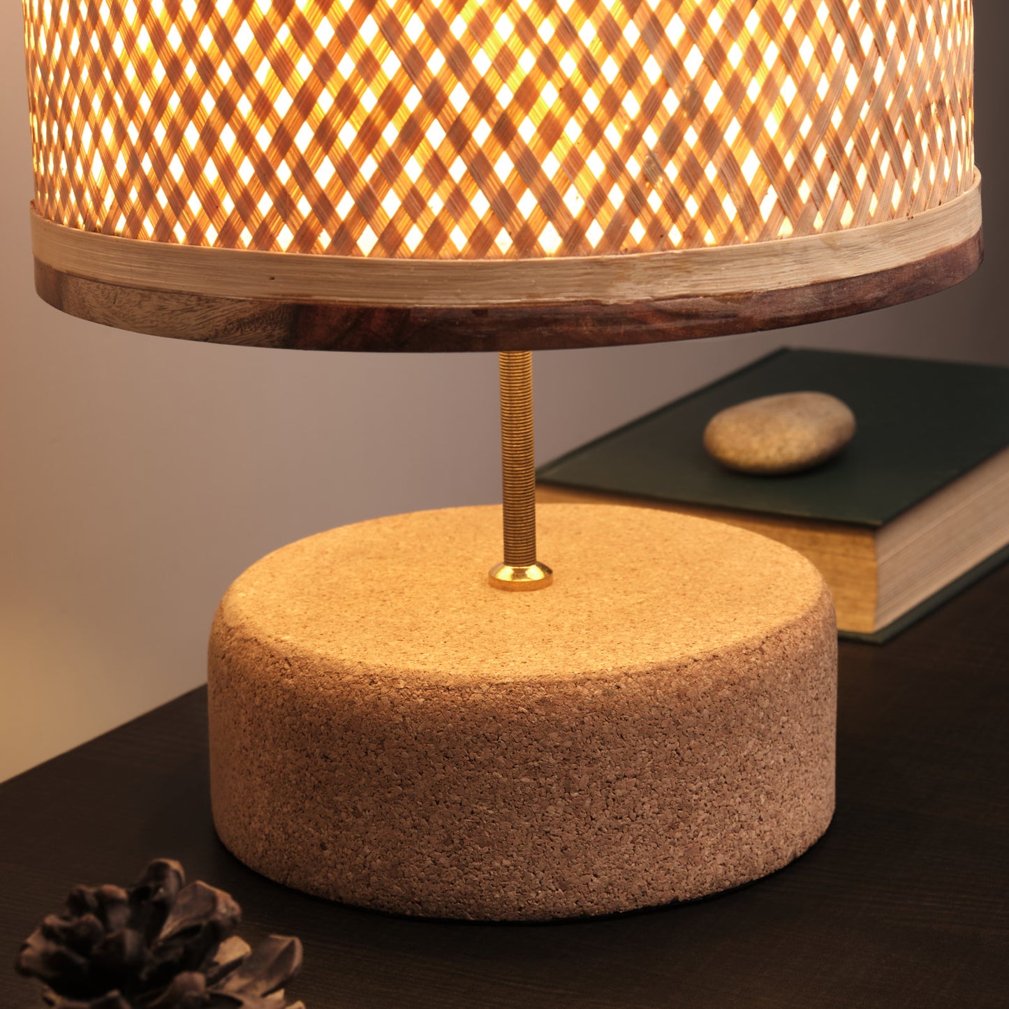 Decorative Drum Table Lamp